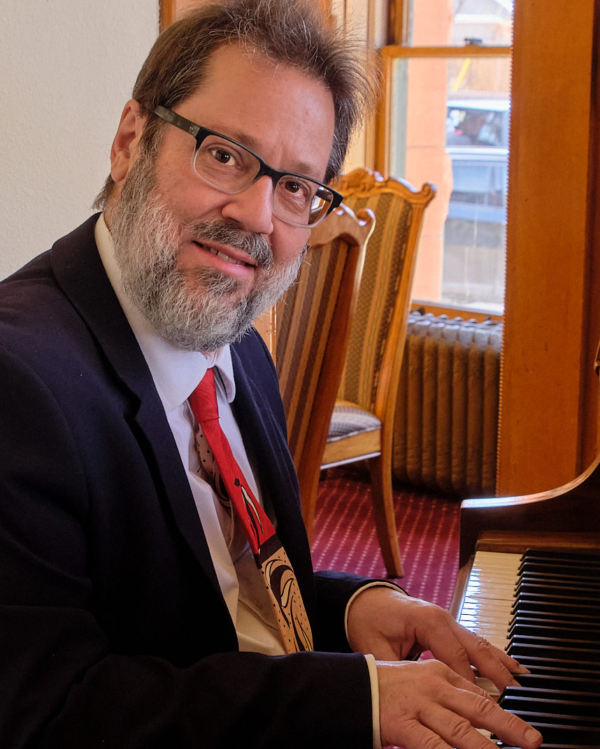 Marc at piano